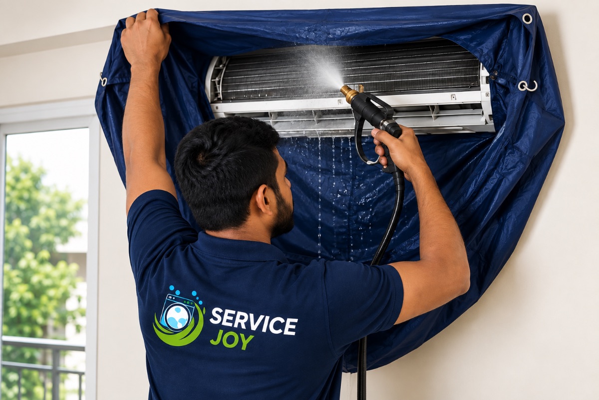 AC Power Jet Cleaning & Service