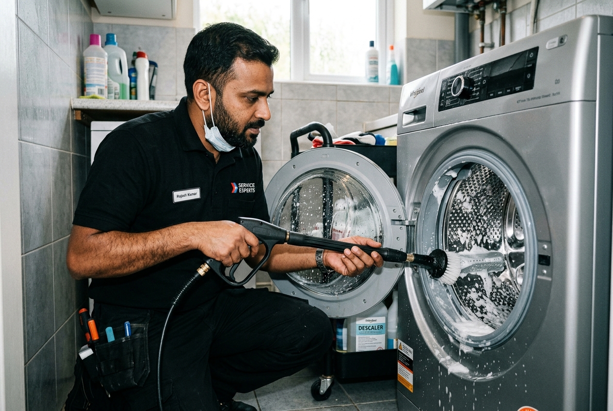 Washing Machine Tub Deep Cleaning & Descaling